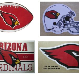 Arizona Cardinals NFL Football Indoor Craft Use Stickers