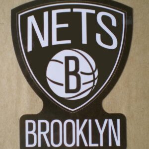 Brooklyn Nets  NBA Basketball Team Logo Craft Stickers Indoor Use only about 2” to 4”