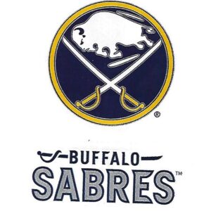 Buffalo Sabres NHL Hockey Team Logo Craft Stickers Indoor Use only about 2"