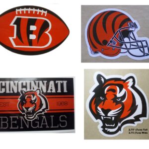 Cincinnati Bengals NFL Football Indoor Craft Use Stickers