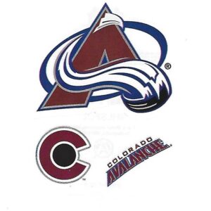 Colorado Avalanche NHL Hockey Team Logo Craft Stickers Indoor Use only about 2"