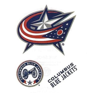 Columbus Bluejackets NHL Hockey Team Logo Craft Stickers Indoor Use only about 2"