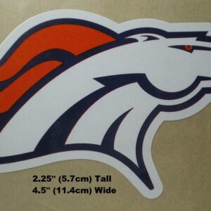 Denver Broncos NFL Football Indoor Craft Use Stickers