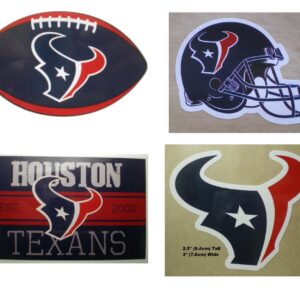 Houston Texans NFL Football Indoor Craft Use Stickers