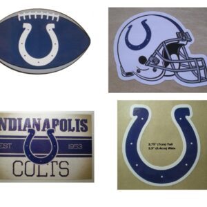 Indianapolis Colts NFL Football Indoor Use Craft Stickers