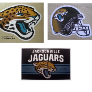 Jacksonville Jaguars NFL Football indoor use craft stickers