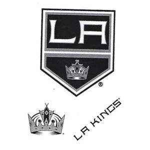 Los Angeles Kings NHL Hockey Team Logo Craft Stickers Indoor Use only about 2"