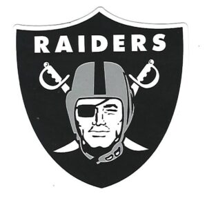 Las Vegas Raiders NFL Football Outdoor Grade Vinyl Stickers