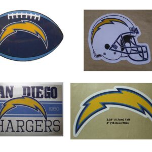 Los Angeles Chargers NFL Football indoor use craft sticker