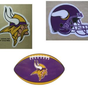 Minnesota Vikings NFL Football indoor use craft stickers
