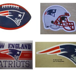 New England Patriots NFL Football indoor use craft stickers