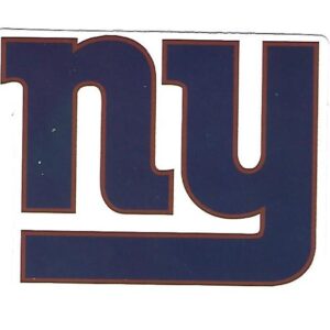New York Giants NFL Football Outdoor Grade Vinyl Stickers