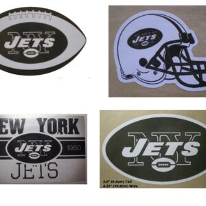 New York Jets NFL Football indoor use craft stickers
