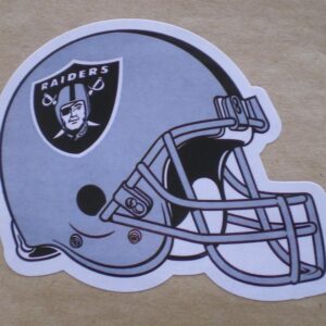 Las Vegas Raiders NFL Football indoor use craft stickers