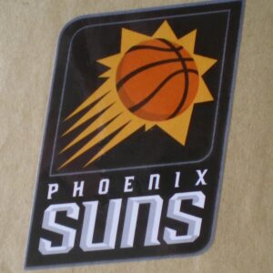 Phoenix Suns NBA Basketball Team Logo Craft Stickers Indoor Use only about 2” to 4”