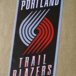 Portland Trailblazers NBA Basketball Team Logo Craft Stickers Indoor Use only about 2” to 4”