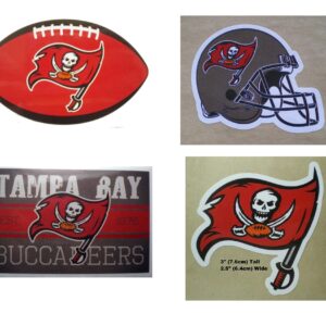 Tampa Bay Buccaneers NFL Football indoor use craft stickers