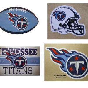 Tennessee Titans NFL Football indoor use craft stickers