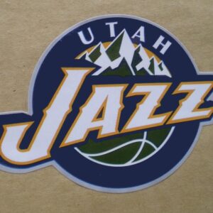 Utah Jazz NBA Basketball Team Logo Craft Stickers Indoor Use only about 2” to 4”
