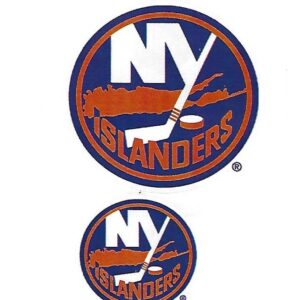 New York Islanders NHL Hockey Team Logo Craft Stickers Indoor Use only about 2"