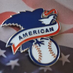 MLB Baseball American League Logo Hat Lapel Pin about 1" High