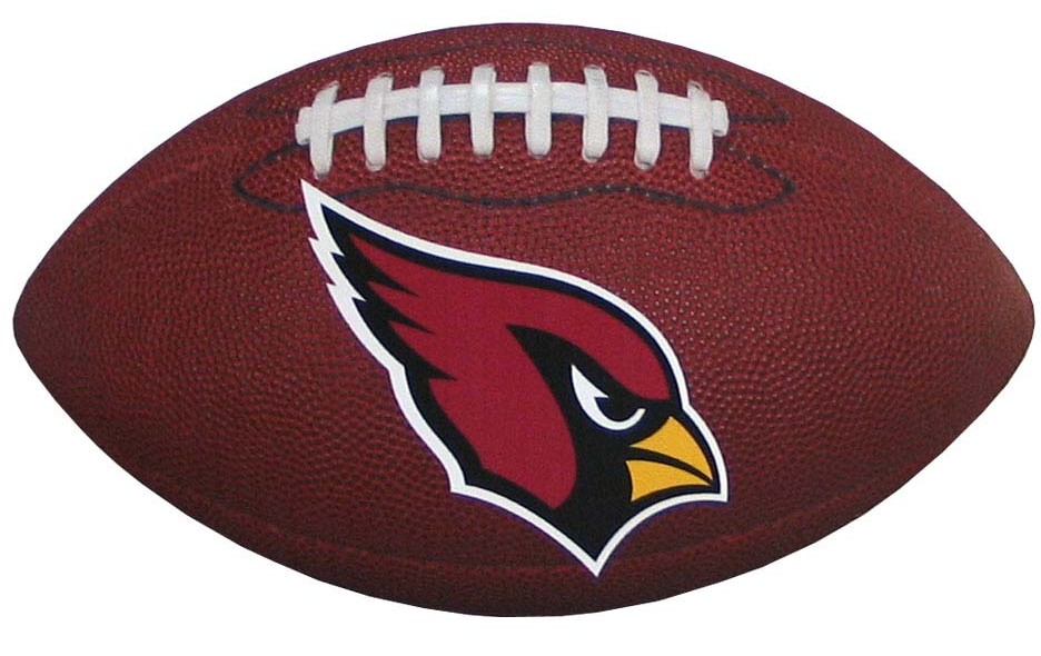 Arizona Cardinals NFL Football Magnet with Team Logo 6" Outdoor Grade