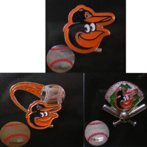 Baltimore Orioles MLB Baseball Team Logo Hat Lapel Pin about 1" Wide