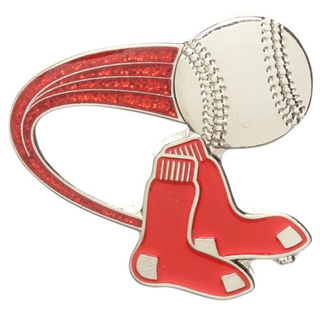Boston Red Sox MLB Baseball Hat Lapel Pin about 1" - Image 5