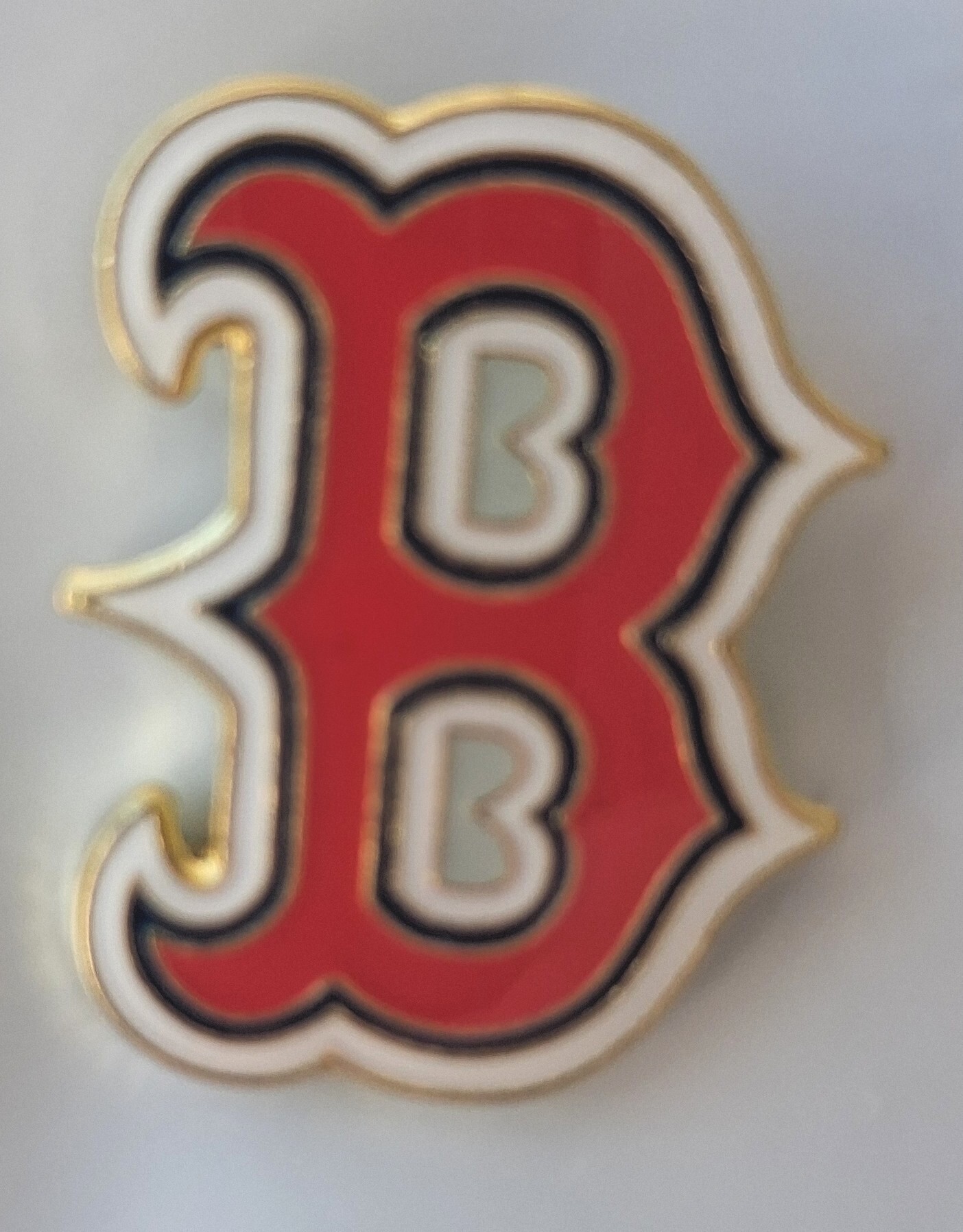 Boston Red Sox MLB Baseball Hat Lapel Pin about 1" - Image 3