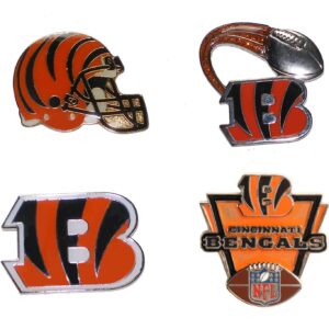 Cincinnati Bengals NFL Football Hat Lapel Pin with Team Logo about 1.25”