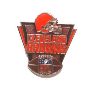 Cleveland Browns NFL Football Hat Lapel Pin with Team Logo about 1.25”