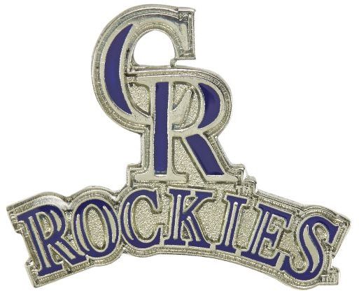 Colorado Rockies MLB Baseball Team Logo Hat Lapel Pin about 1"