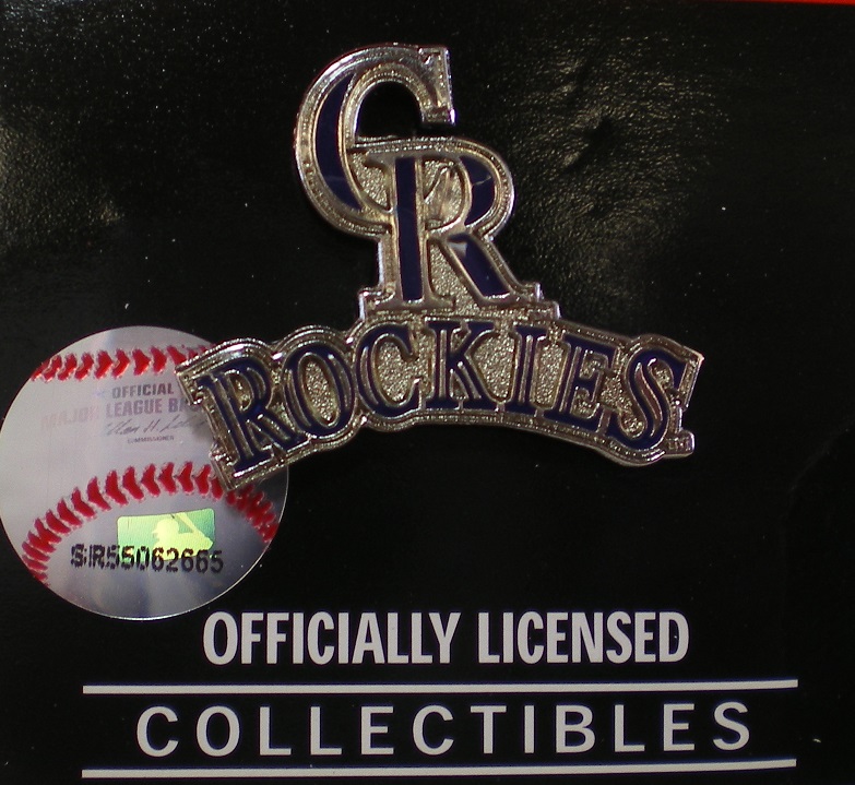 Colorado Rockies MLB Baseball Team Logo Hat Lapel Pin about 1" - Image 3