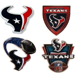 Houston Texans NFL Football Hat Lapel Pin with Team Logo about 1.25”