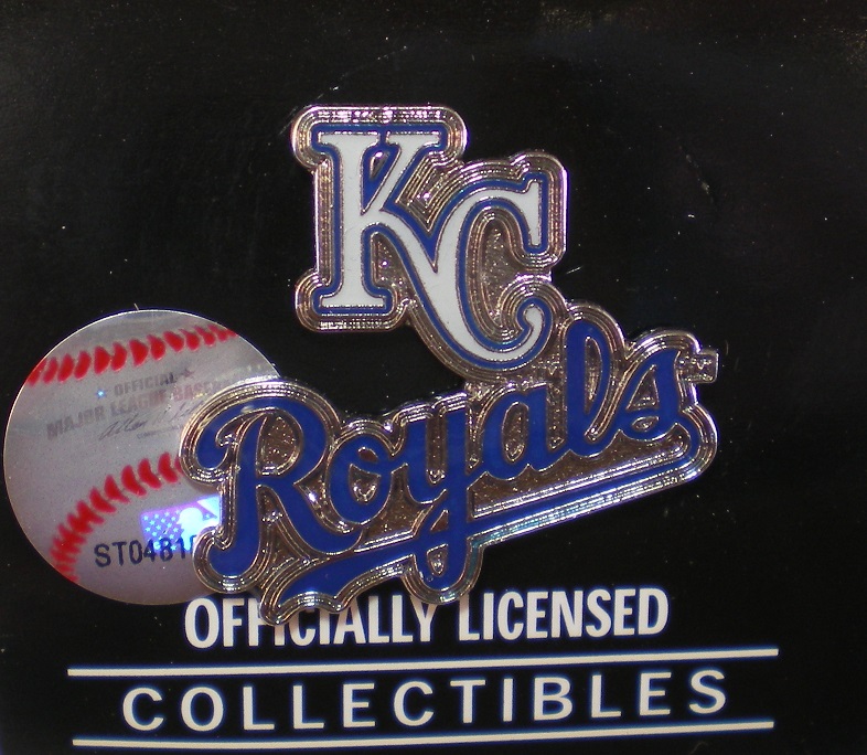 Kansas City Royals MLB Baseball Team Logo Hat Lapel Pin about 1" - Image 4