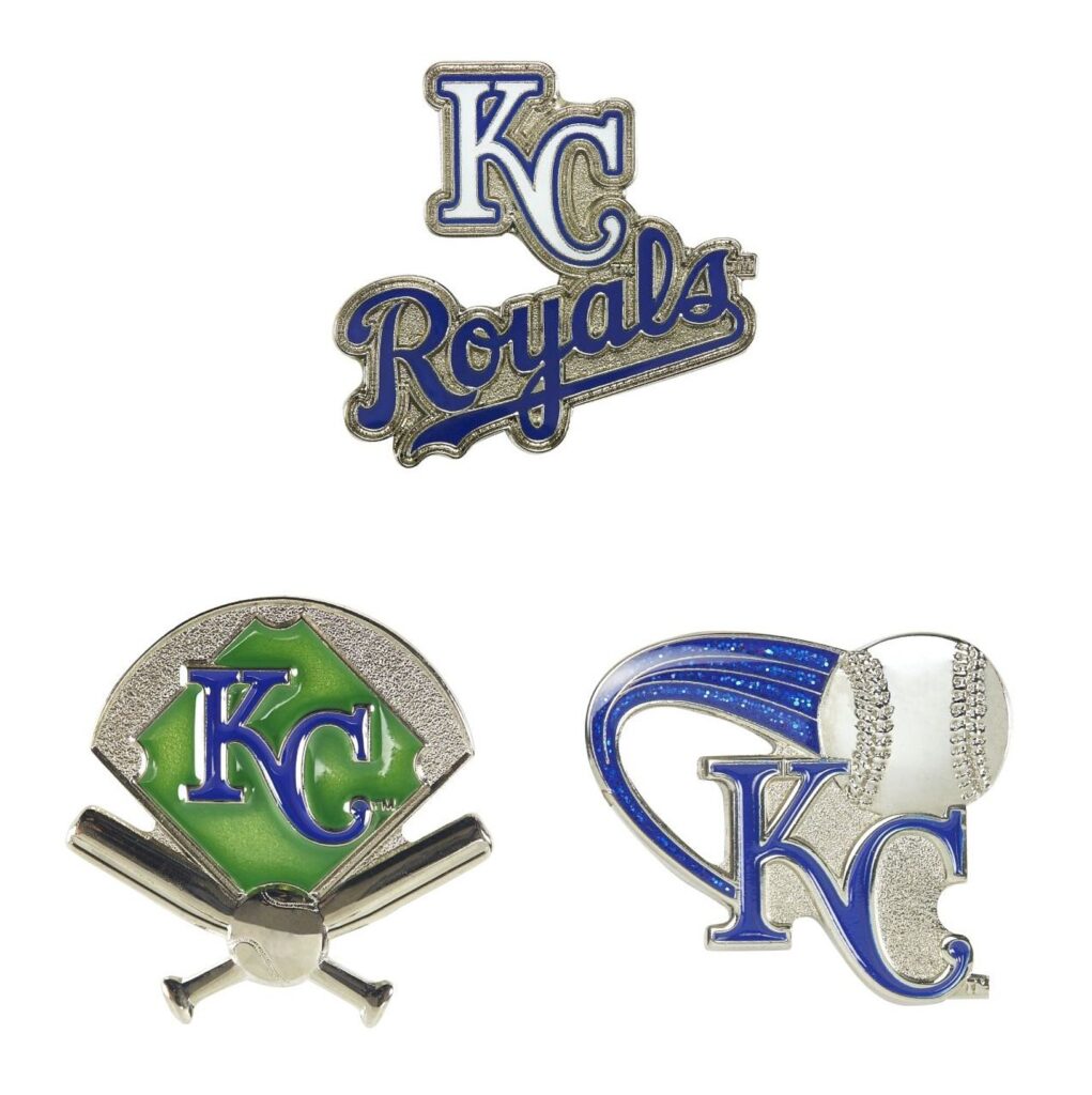 Kansas City Royals MLB Baseball Team Logo Hat Lapel Pin about 1"