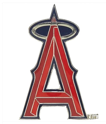 Los Angeles Angels MLB Baseball Team Logo Hat Lapel Pin about 1" - Image 3