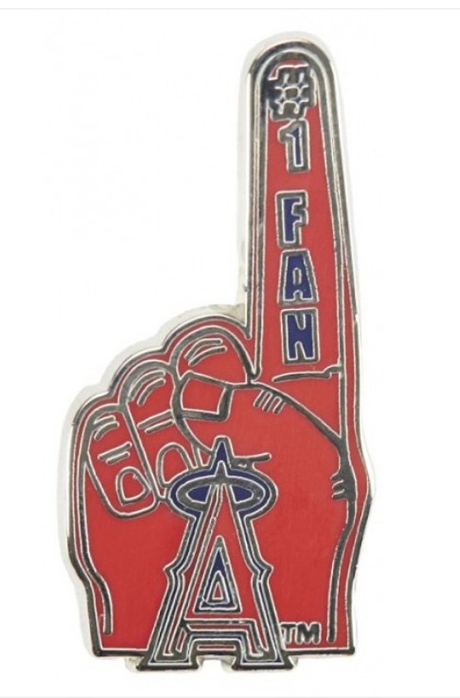 Los Angeles Angels MLB Baseball Team Logo Hat Lapel Pin about 1" - Image 4