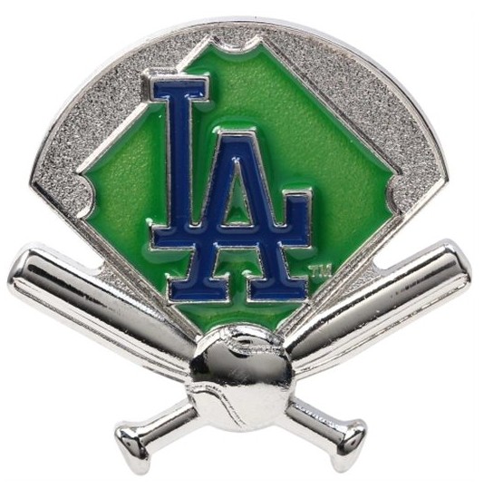 Los Angeles Dodgers MLB Baseball Team Logo Hat Lapel Pin about 1" - Image 4