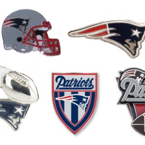 New England Patriots NFL Football Hat Lapel Pin with Team Logo about 1.25”