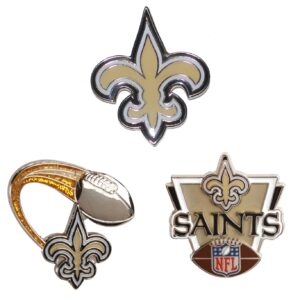 New Orleans Saints NFL Football Hat Lapel Pin with Team Logo about 1.25”
