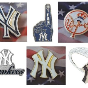 New York Yankees MLB Baseball Team Logo Hat Lapel Pin about 1"