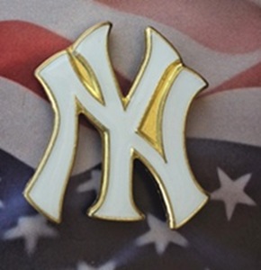 New York Yankees MLB Baseball Team Logo Hat Lapel Pin about 1" - Image 10