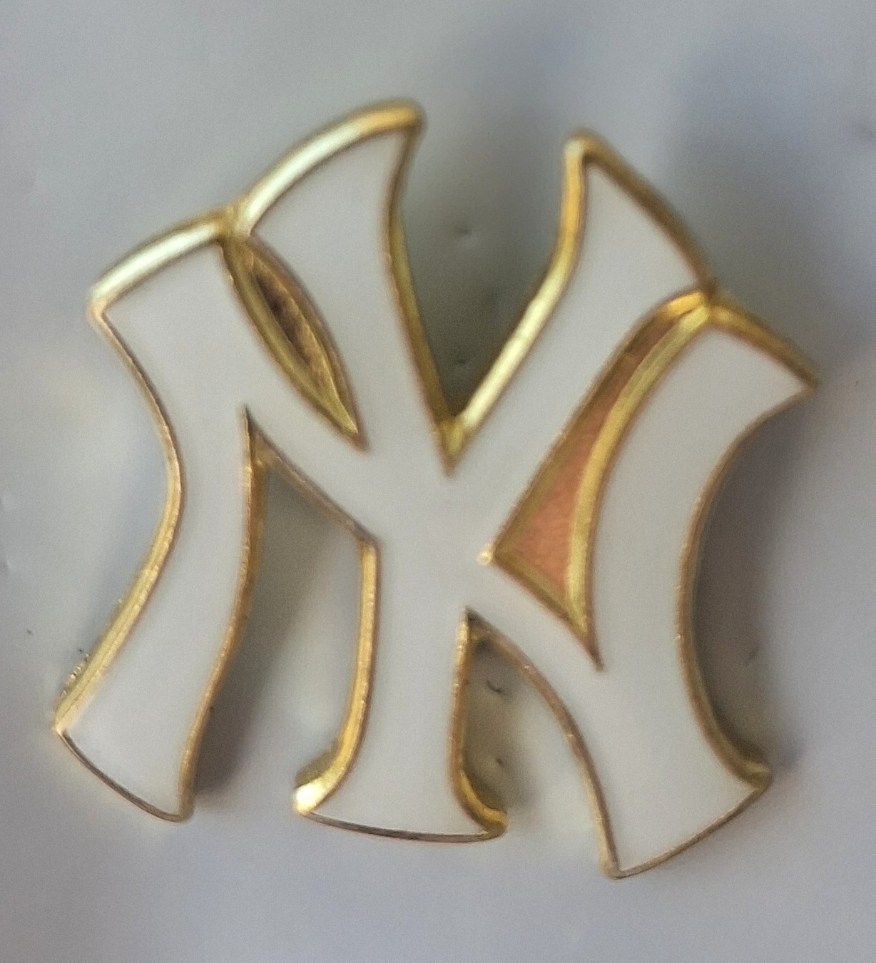 New York Yankees MLB Baseball Team Logo Hat Lapel Pin about 1" - Image 2