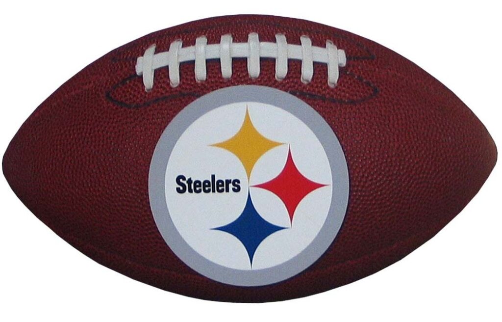 Pittsburgh Steelers NFL Football Magnet with Team Logo 6" Outdoor Grade