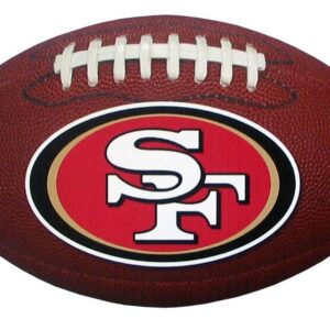 San Francisco 49ers NFL Football Magnet with Team Logo 6" Outdoor Grade