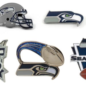 Seattle Seahawks NFL Football Hat Lapel Pin with Team Logo about 1.25”