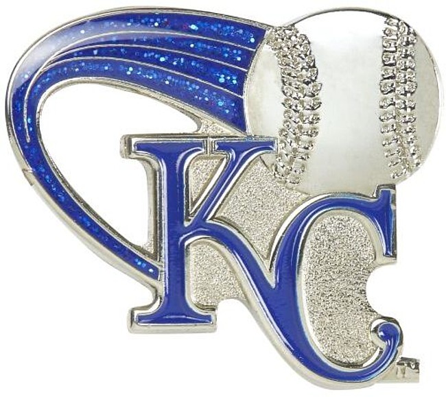 Kansas City Royals MLB Baseball Team Logo Hat Lapel Pin about 1" - Image 5