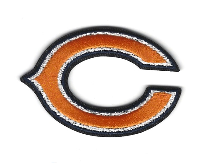 Chicago Bears NFL Football Team Logo Iron on Patches 2" to 3" - Image 2