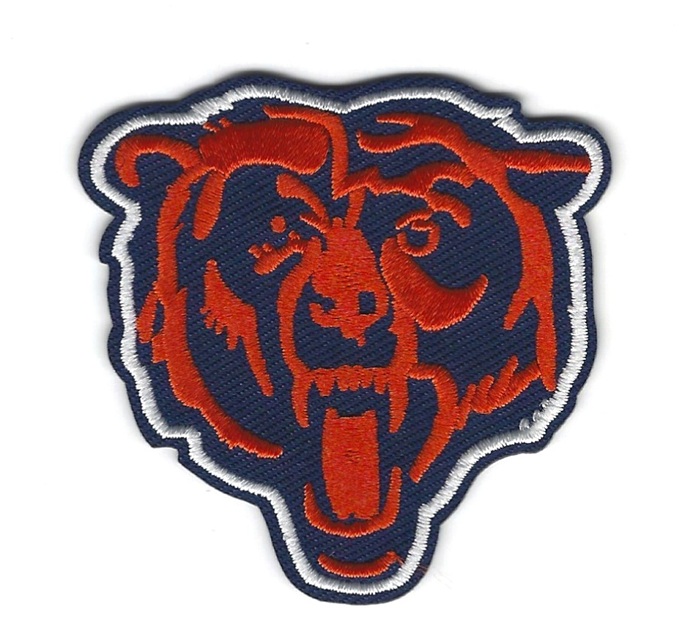 Chicago Bears NFL Football Team Logo Iron on Patches 2" to 3" - Image 3